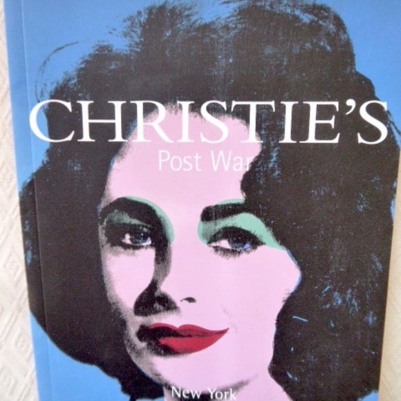 CHRISTIES POST WAR CATALOGUE November 2000 Andy Warhol Elizabeth Taylor Kelly - Picture 3 of 8